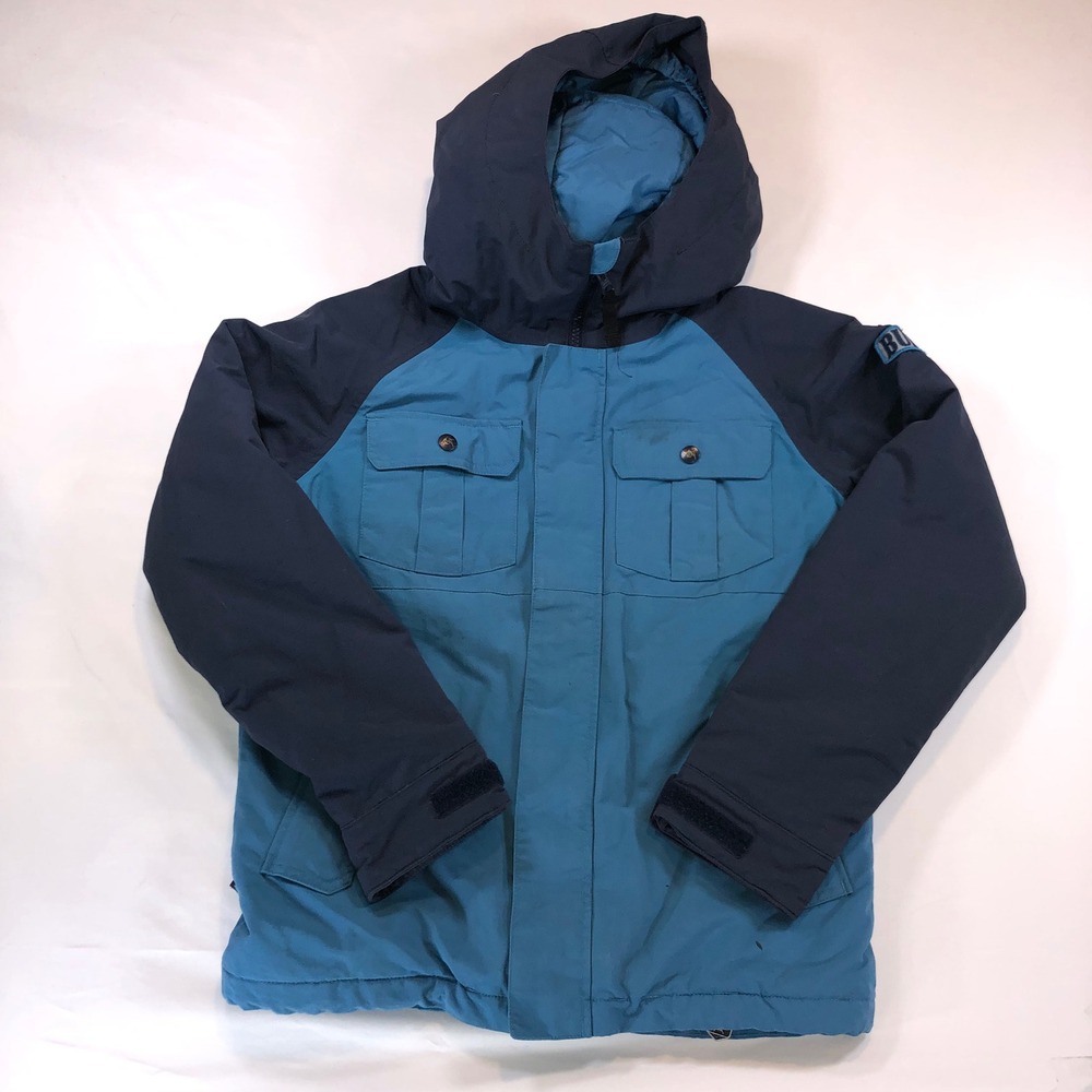Burton Boys Fray JK 115371 Dryride Snowboard Jacket Blue Medium 10/12